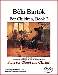 Bartok ForChildren Bk2 fl cl nsm