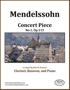 Mendelssohn Op-113 cl-bn-pf nsm